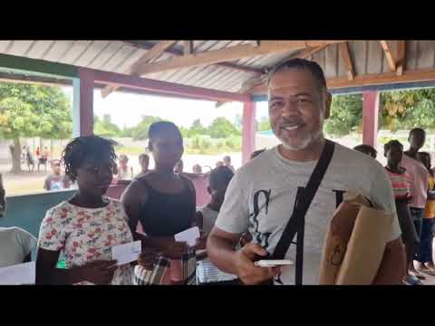 Agradecimento para a Escola Marcos José Ribeiro