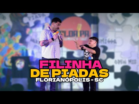 SERGINHO LACERDA - FILINHA DE PIADAS EM FLORIPA-SC