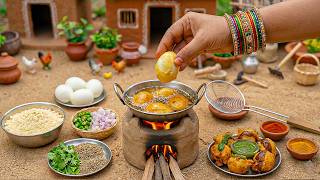 How To Make Yummy Miniature Aloo Bonda 🍛 Indian Street Food Style🔥Yummy Cooking