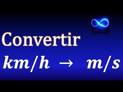 Vídeo: Com Convertir Quilòmetres Per Hora A Metres Per Minut