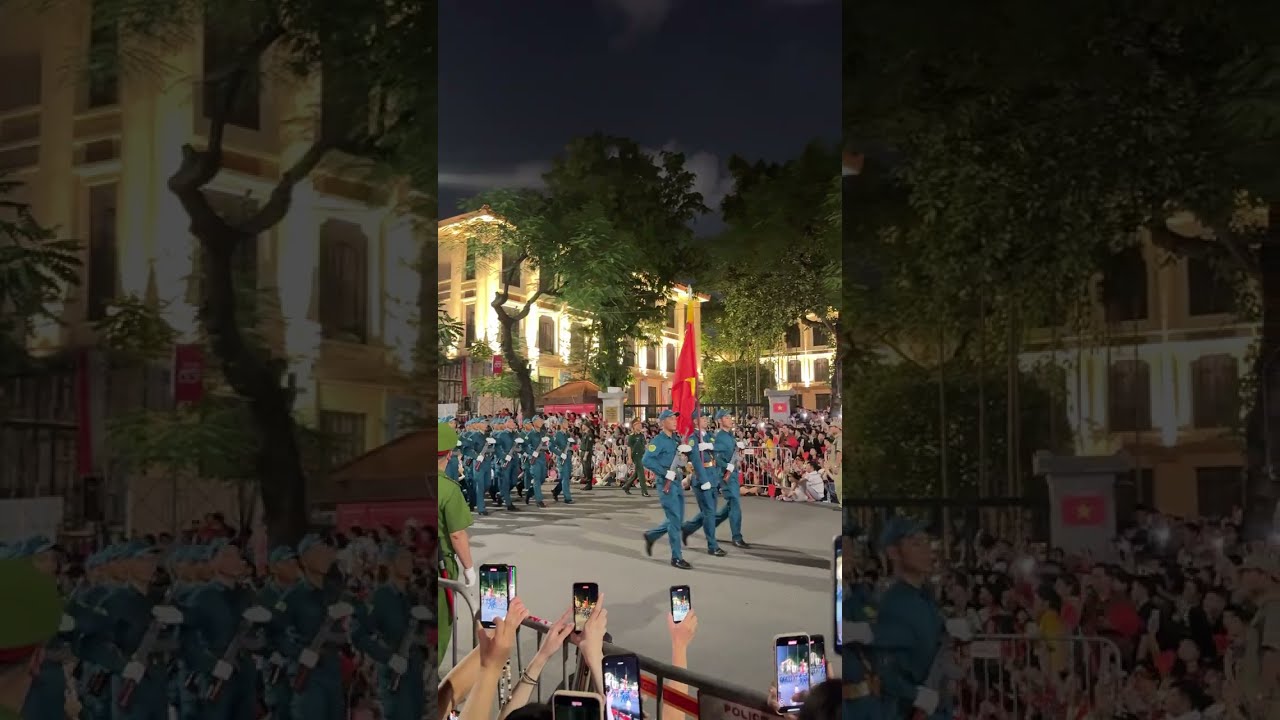 A nation rising up after war...the army and the people united as one. 