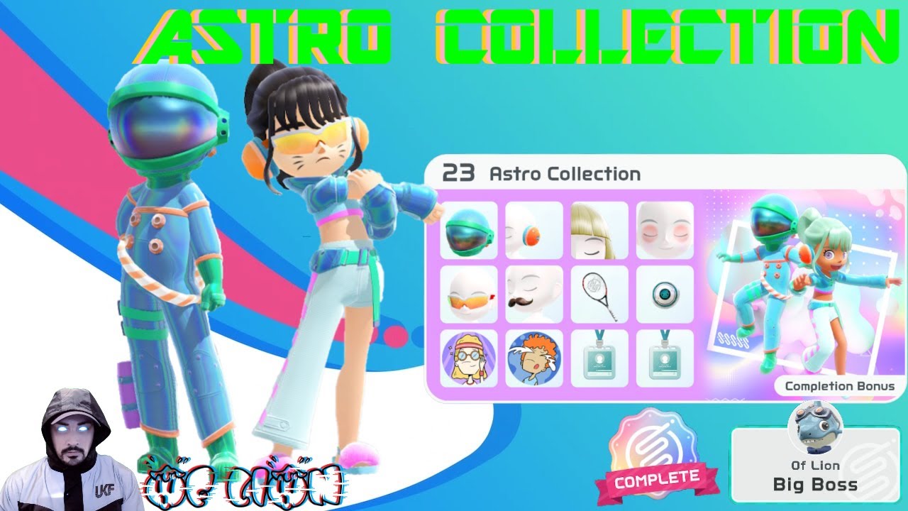 Astro Collection! New items! Fall switch sports! CC English! - YouTube