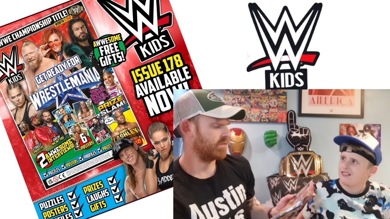 WWE KIDS MAGAZINE ISSUE 178 Wrestlemania Review @WWEKidsMagUK