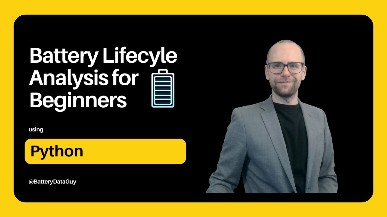 Battery Lifecyle Analysis for Beginners - YouTube