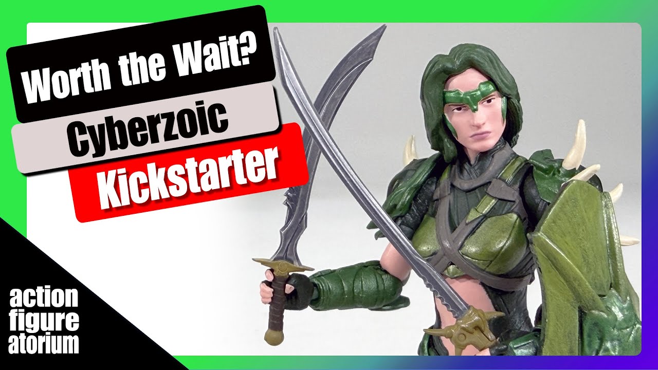 Стоит ли ждать? | Распаковка высокотехнологичной фэнтезийной фигурки Драголины из Cyberzoic 3,75 ...