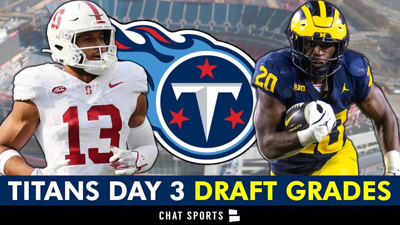 WATCH: 🚨 Tennessee Titans FINAL Draft Grades For Round 4-7 Ft. Elic Ayomanor  | 2025 NFL Draft