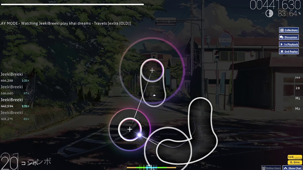 osu! Khai Dreams Travels 80.03 extra (old) YouTube