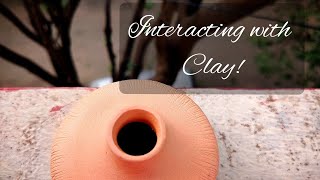 Interacting with Clay! My journey into the world of Pottery 🏺