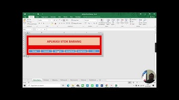 Video Demo Record Aplikasi Stok Barang Dengan VBA Macro Excel