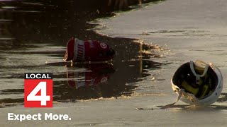 Thin ice warning issued after water rescue in Wayne County