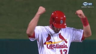 Carpenter doubles to set historic feat