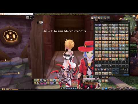 How to create a simple auto cooking bot for Aura Kingdom using Macro recorder