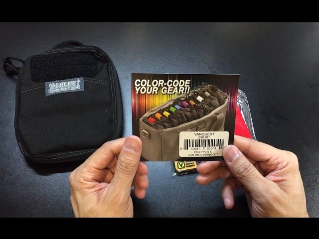 Prepper's Color-Coding Kit - Vanquest Tough-Built Gear