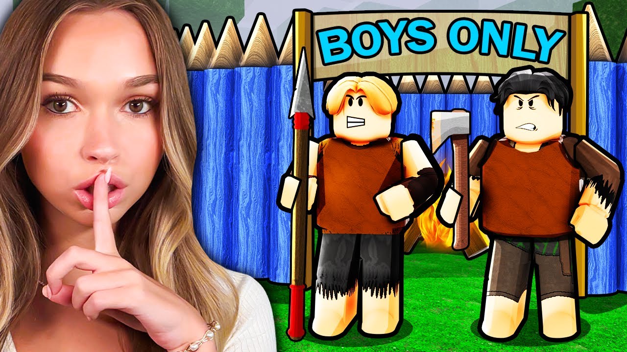I Snuck Into BOYS ONLY Base in 99 Nights..