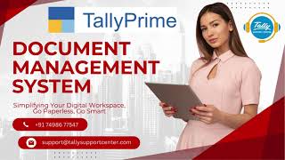 TallyPrime Add-on: Document Management System | Simplifying Your Digital Workspace, Go Paperless