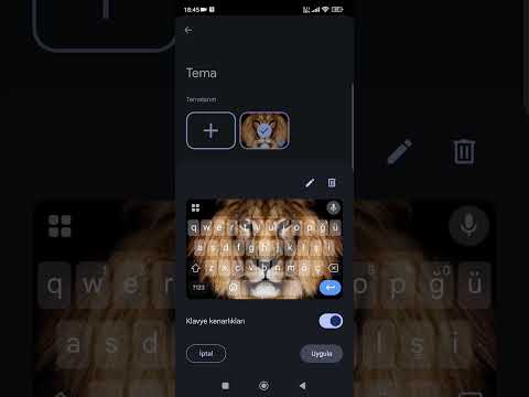 Gboard Klavye Resmi Kaldırma
