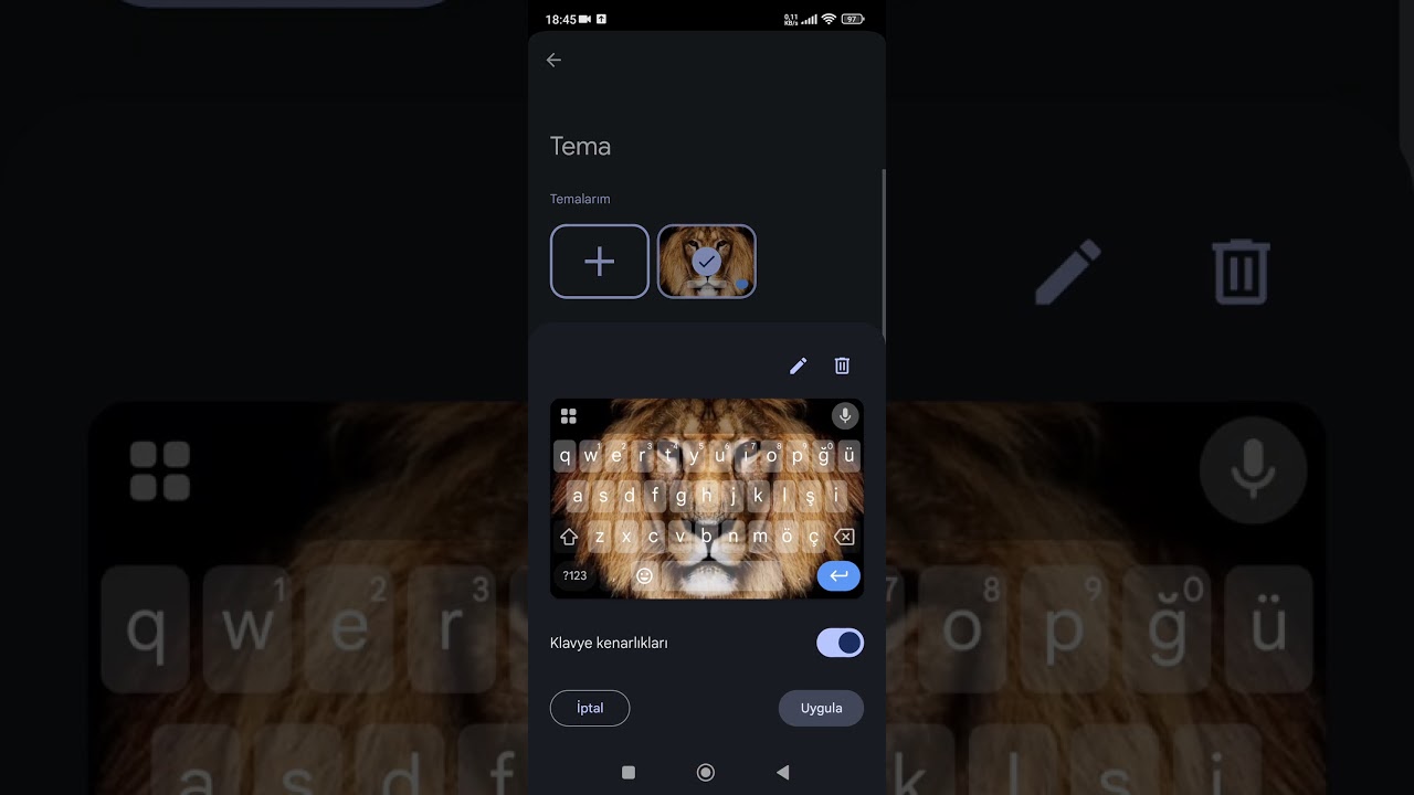 Gboard Klavye Resmi Kaldırma