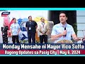 🔴Live: Mayor Vico Sotto | Monday Mensahe Update sa Bagong City Hall | Pasig News Update