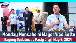 🔴Live: Mayor Vico Sotto | Monday Mensahe Update sa Bagong City Hall | Pasig News Update