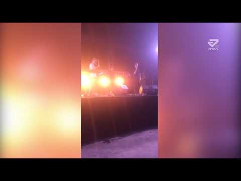 Konoba Live-კონცერტამდე აპარატურას ამოწმებს