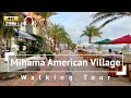 [4K/Binaural Audio] Mihama American Village Walking Tour - Okinawa Japan