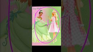 Princess Tiana’s transformation into Barbie transformation glowup princess aiart barbie