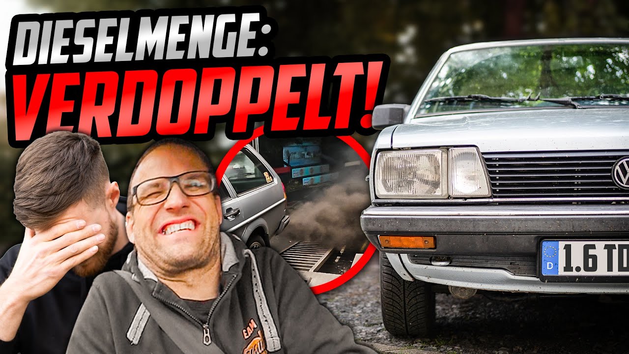 Hat er es ÜBERTRIEBEN?! - VW Passat 32B 1.6 TD - Patrick & Luke gehen an die GRENZE!