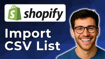 How to import a CSV list to Shopify [2025 Easy Guide]