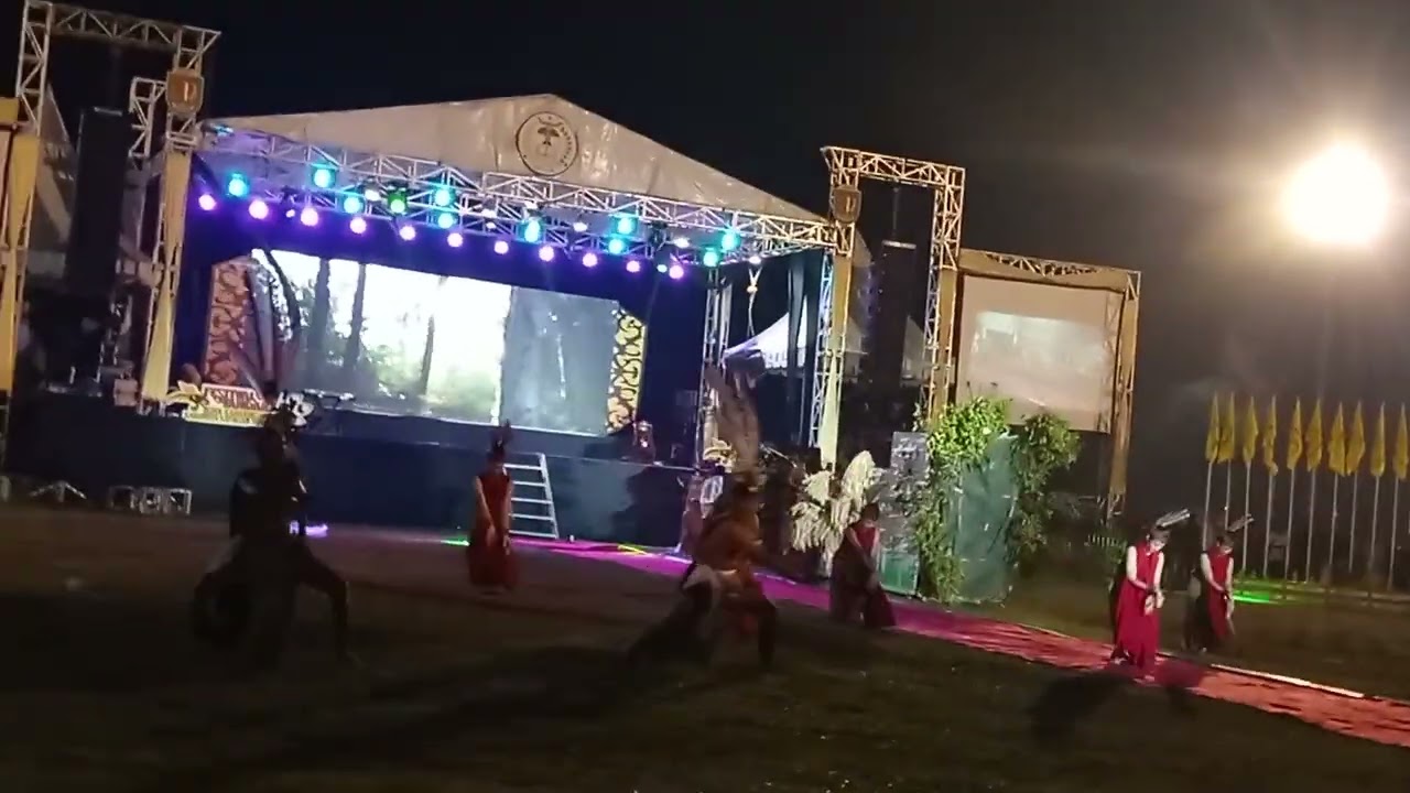 TARIAN PEMBUKAN FESTIVAL TANDAK INTAN KAHARINGAN KECAMATAN KATINGAN HILIR KASONGAN