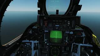 DCS World - A carrier landing using the Vaicom Pro plugin for Voice Attack