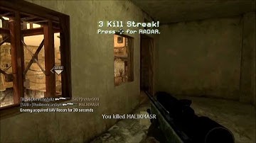 Random Cod4 No Scope Wallbang Across Map!