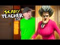 Scary Teacher Hide and Seek | Don't be the Last To Leave Thumbs Up Family