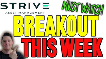 🚀 Strive BREAKOUT Coming Soon! 🔥 ASST Building Massive Momentum │ Strive Stock Analysis