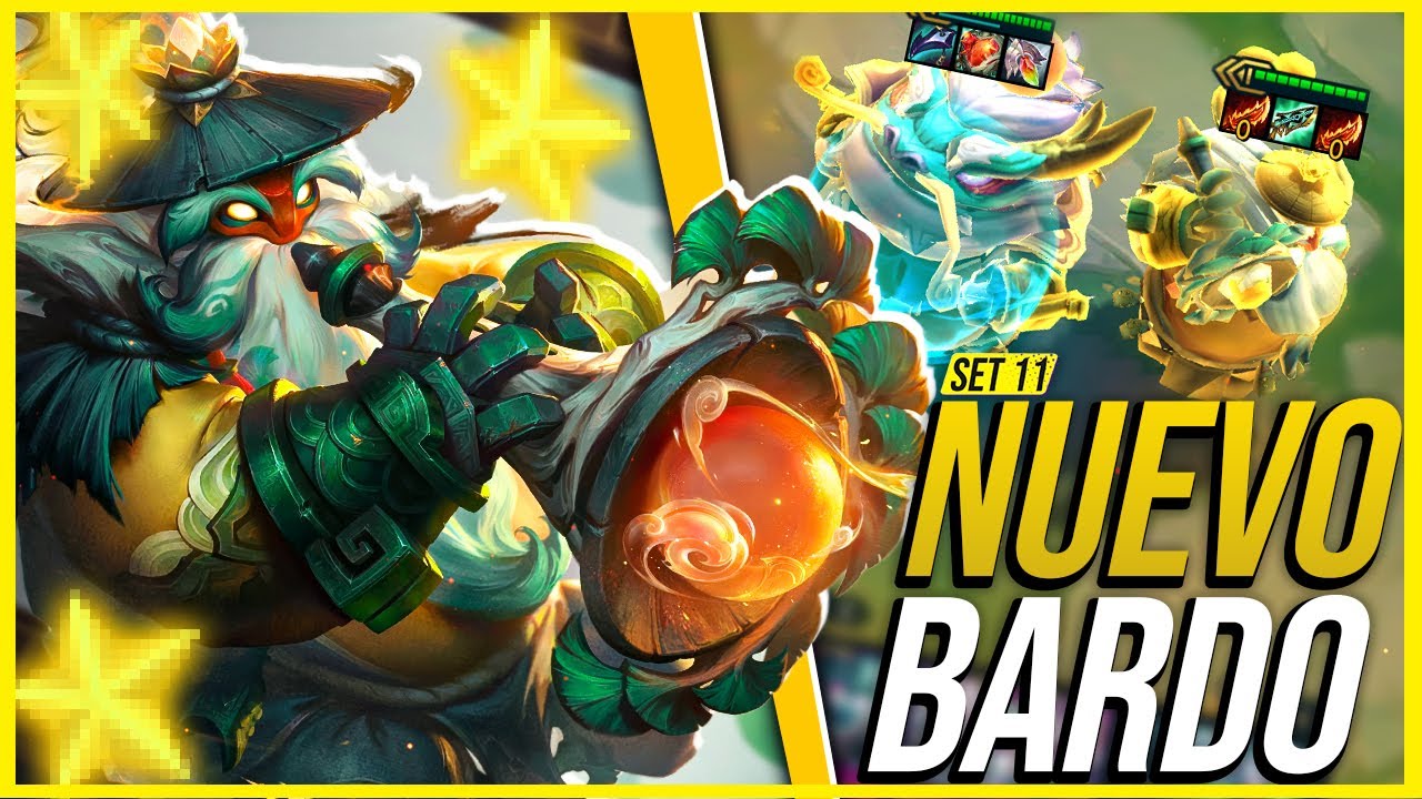 🔥 COMPO FACIL de BARDO 3 ESTRELLAS ARRASA en RANKED en TFT Set 11 ...