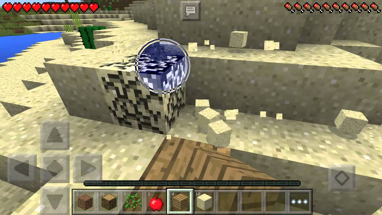 MINECRAFT PE survival lets play episode 1 - YouTube