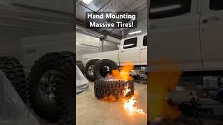 Hand Mounting Massive Tires