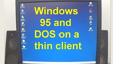 Windows 95 and DOS games on a Wyse Vx0 thin client