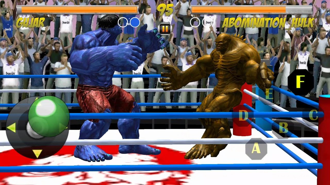 Incredible Monster, Superhero & Spider Ring Battle - Blue Hulk vs Abomination