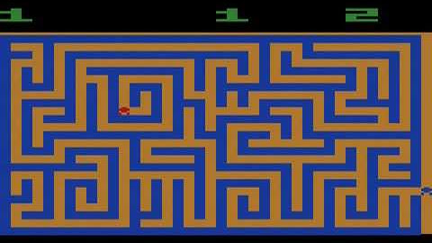 Maze Craze sur Atari 2600