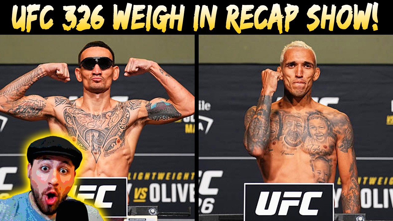 UFC 326 Holloway vs Oliveira 2 Predictions & Betting Breakdown | Weigh In Recap Show