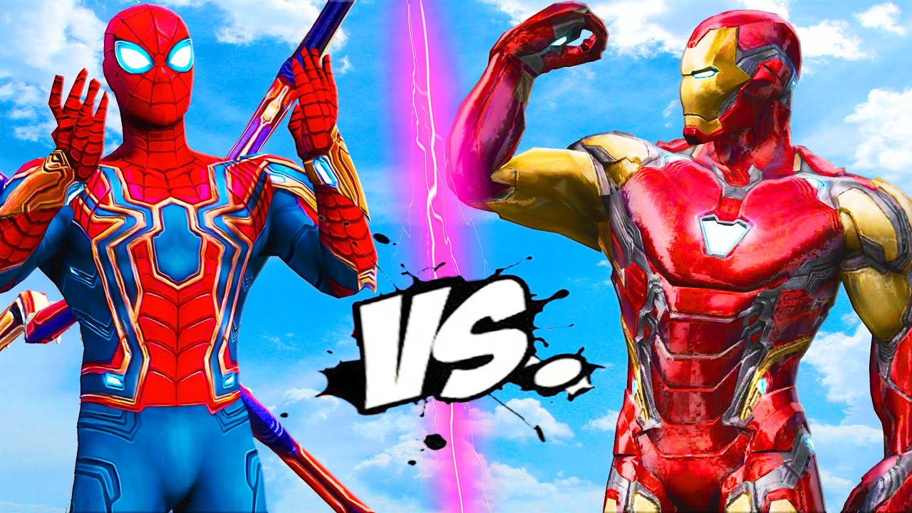 Top 97+ imagen spiderman vs ironman