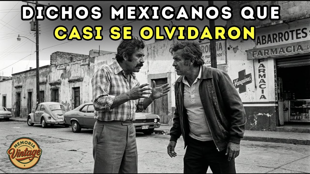15 Dichos que Usaban Nuestros Abuelos y Que Hoy Nadie Entendería
