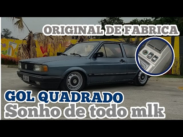 World Version Custom: Gol Quadrado Rebaixado + Rodas aro 15