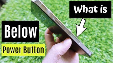 What is the Thing Below Power Button on iPhone (2025)? A Detailed Guide