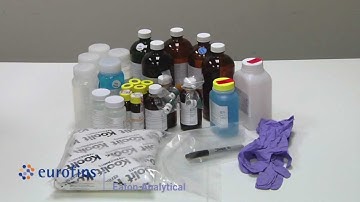 UCMR3 Pre-Sampling Instructions Video by Eurofins Eaton Analytical, Inc