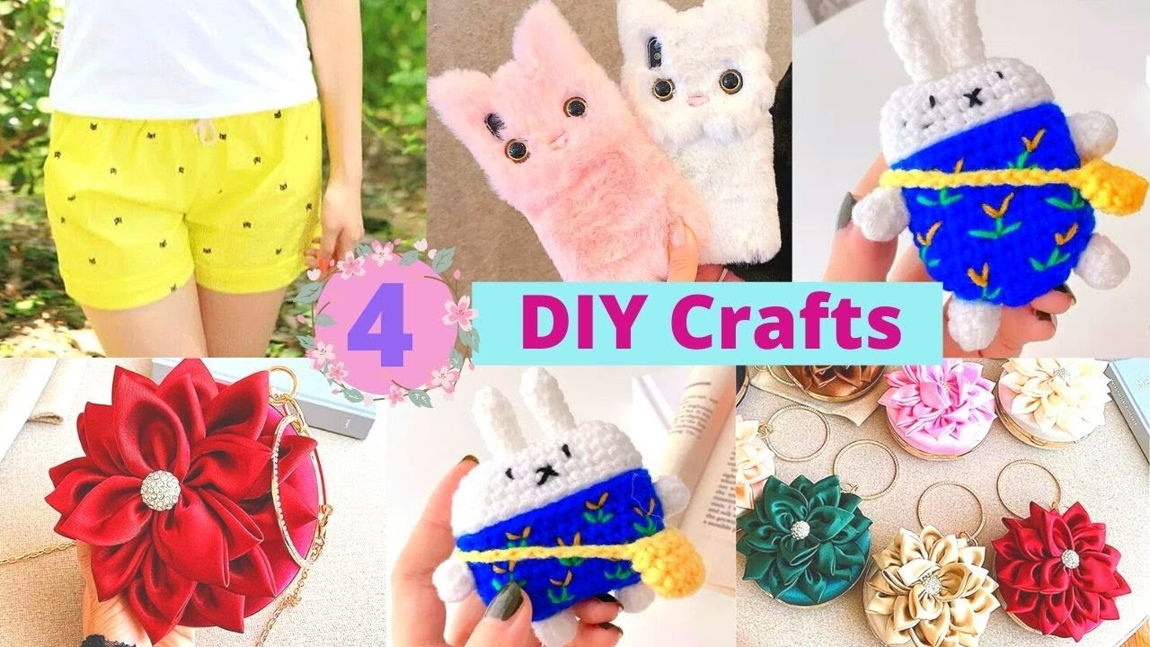 4 Easy Crafts / DIY Crafts To Make In No Time