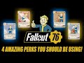 Fallout 76 4 amazing perks you should be using