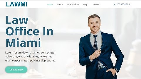 Elementor Landing Page Creation - Legal Business Website