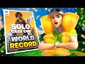 ソロキャッシュで世界記録達成!!🏆( World Record 376pts🥇)【フォートナイト/ FORTNITE】