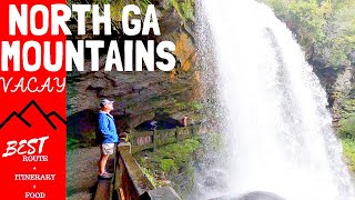 North Georgia Mountains TIPS & ITINERARY: Most Amazing WATERFALLS + Blue Ridge Scenic Drives + Food